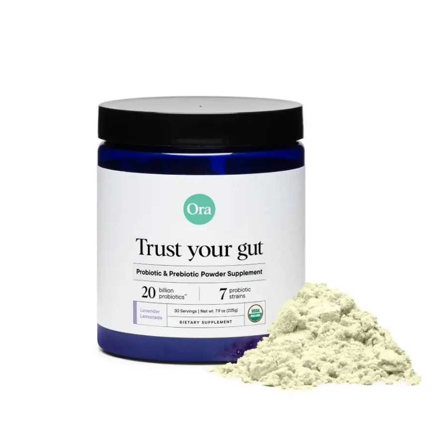 "Trust Your Gut" Probiotic & Prebiotic Powder - (Lavender Lemonade) Probiotic & Prebiotic Powder Supplement