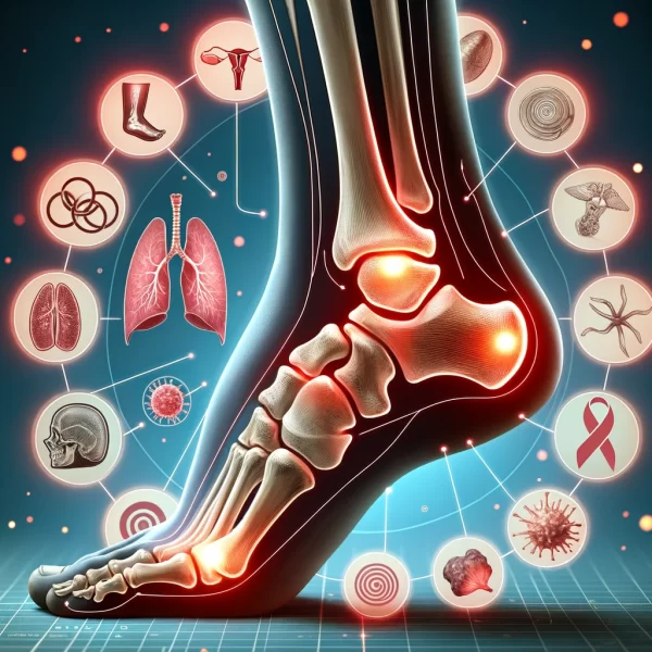 Is heel pain a sign of cancer? There are links between the two.