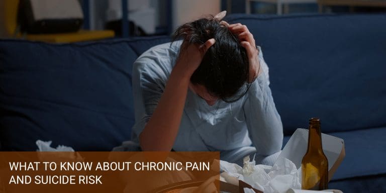 What to Know About Chronic Pain and Suicide Risk