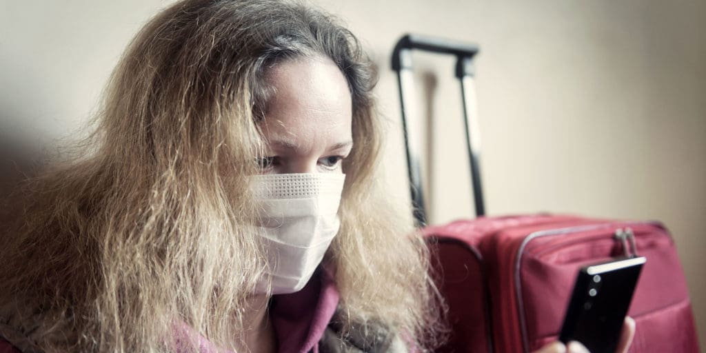 Coronavirus pain while traveling
