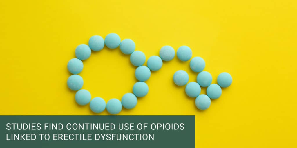 Opioids Linked to Erectile Dysfunction