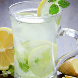 ginger mint lemonade