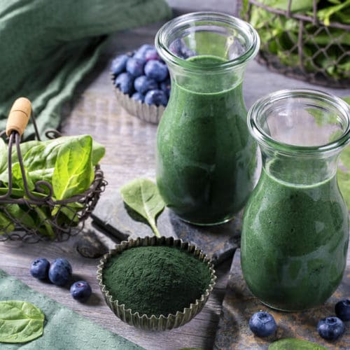 blueberry spinach juice